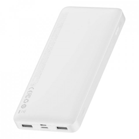 Power Bank 10000mAh Baseus Digital Display 15W White